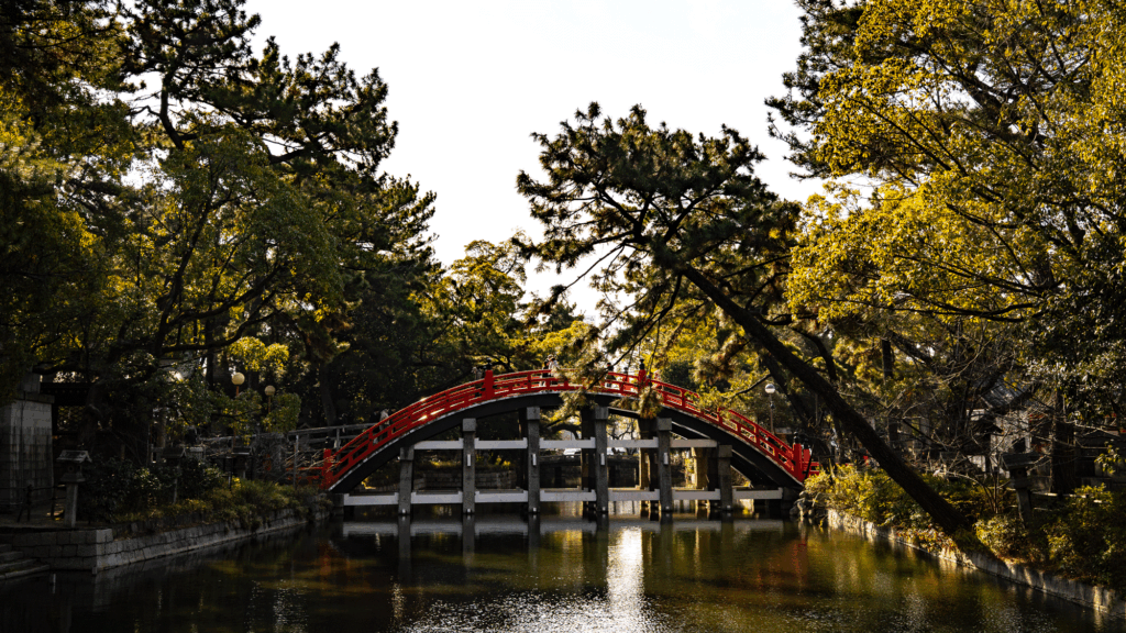 住吉大社といえば「反橋」