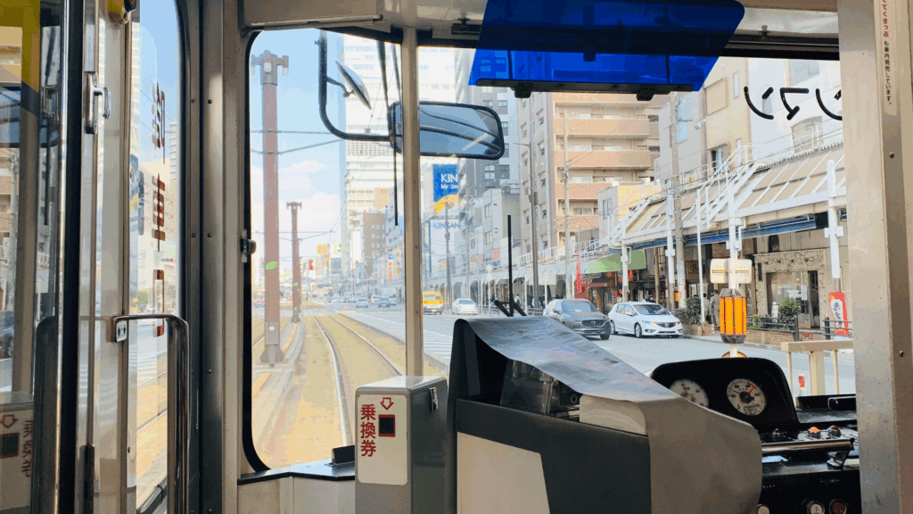 念願のチンチン電車